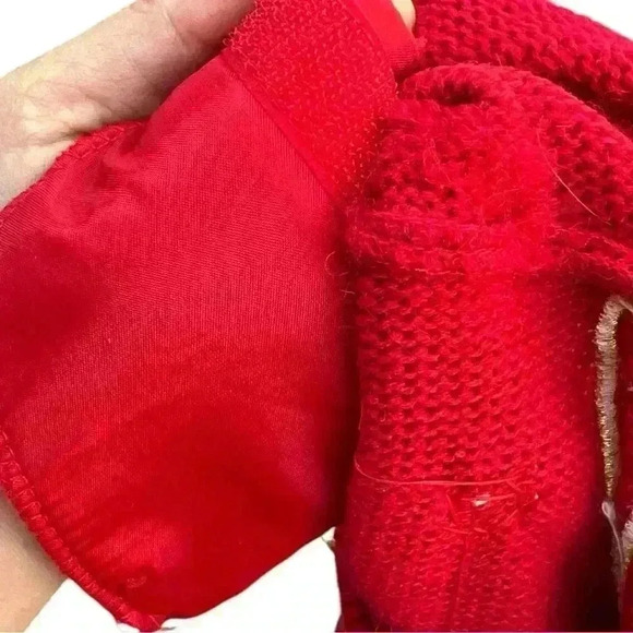 Vintage Western Connection Embellished Women’s Red Sweater Sequins Beads Size L - Picture 11 of 11